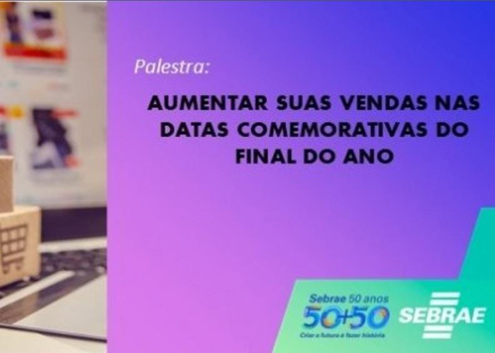 Treinamento para aumentar vendas de final de ano será nesta quinta